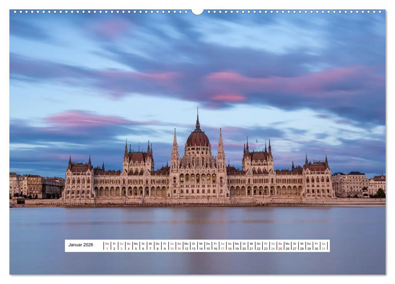 Bild: 9783457485583 | KAISERLICHES BUDAPEST (hochwertiger Premium Wandkalender 2026 DIN...