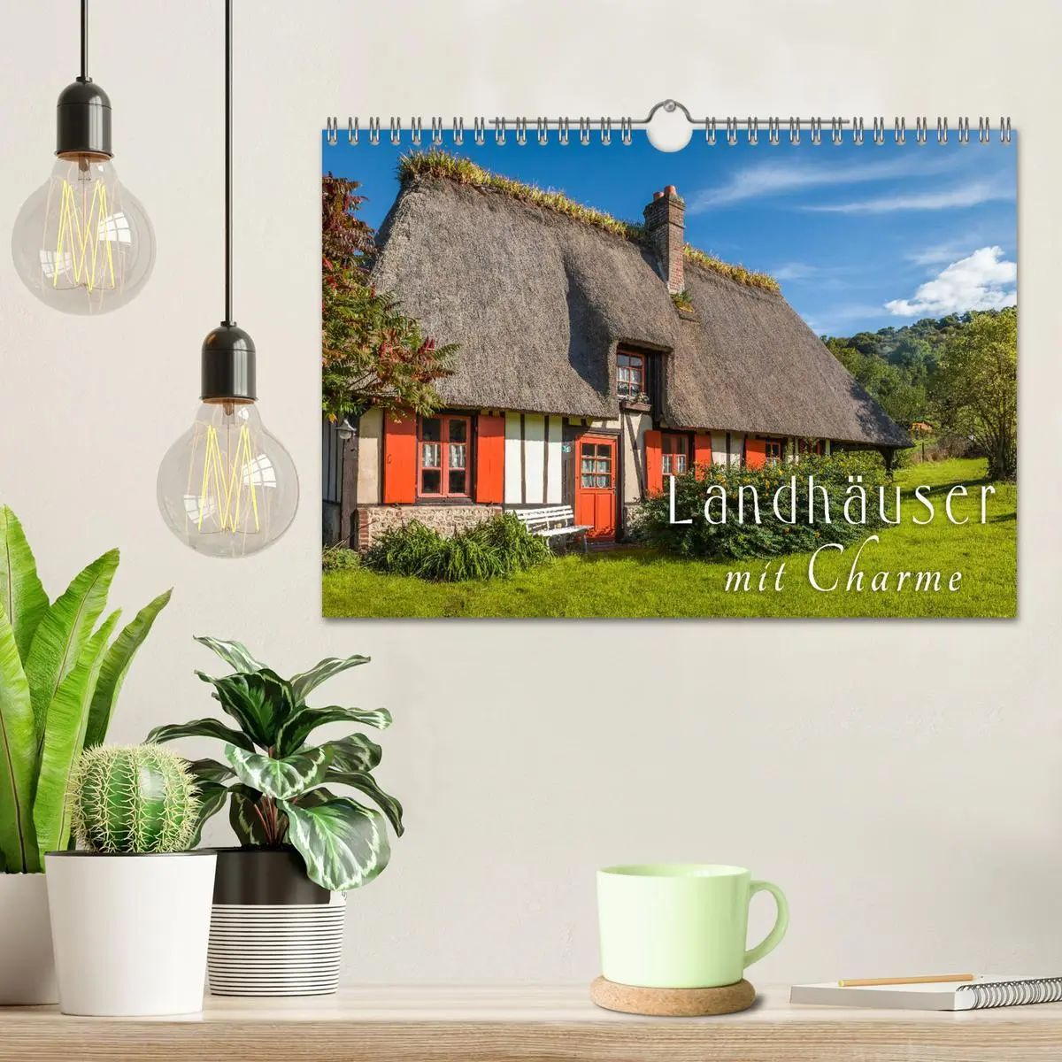 Bild: 9783516025583 | Landhäuser mit Charme (Wandkalender 2026 DIN A4 quer), CALVENDO...