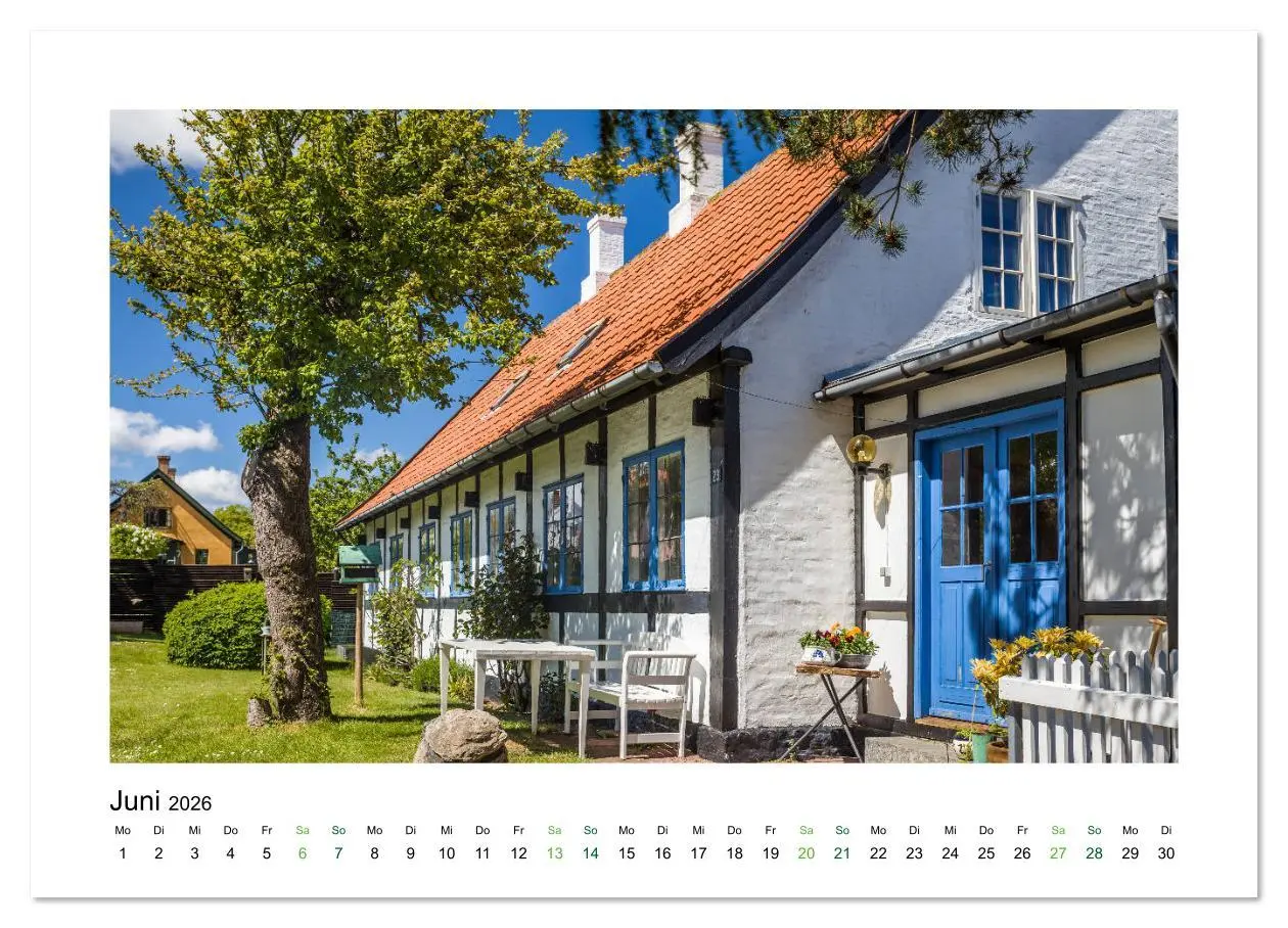 Bild: 9783516025583 | Landhäuser mit Charme (Wandkalender 2026 DIN A4 quer), CALVENDO...