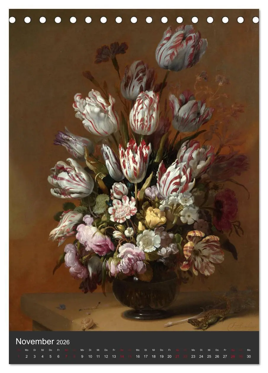 Bild: 9783516405583 | Blumenstücke 2026 (Tischkalender 2026 DIN A5 hoch), CALVENDO...