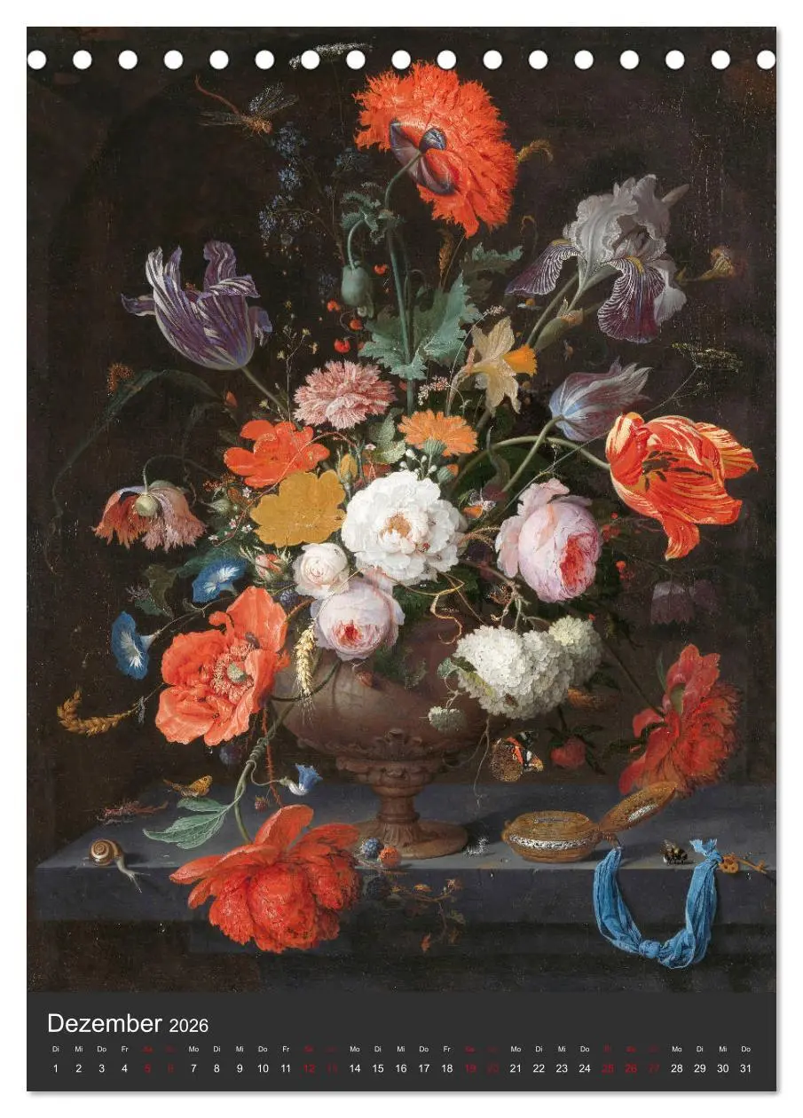 Bild: 9783516405583 | Blumenstücke 2026 (Tischkalender 2026 DIN A5 hoch), CALVENDO...