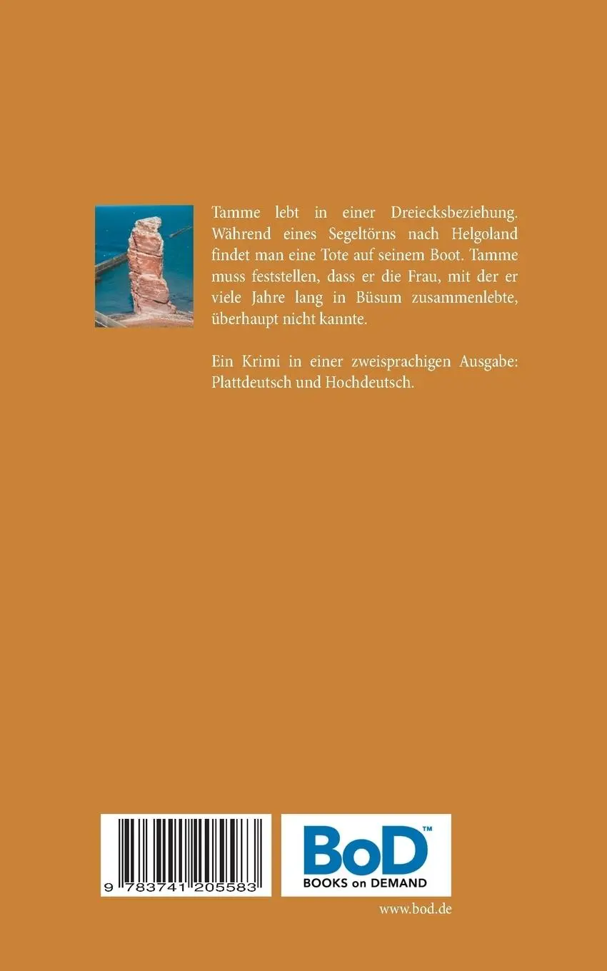 Rückseite: 9783741205583 | Die Tote am Mast | Büsum - Helgoland - Krimi | Birgit Pauls | Buch