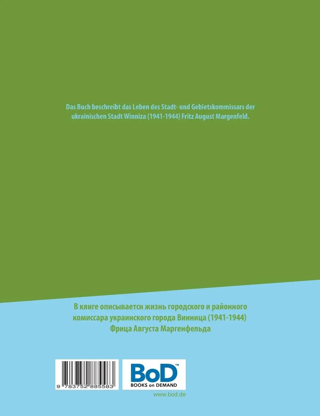 Rückseite: 9783752885583 | Einer der "roten Fasanen" | Salomon Weinstein | Taschenbuch | 368 S.