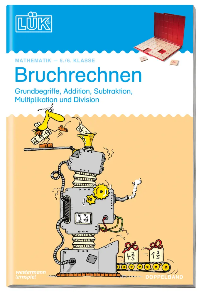 Cover: 9783894145583 | LÜK Bruchrechnen. 5./6. Klasse. Doppelband | Jürgen Borchers | Buch