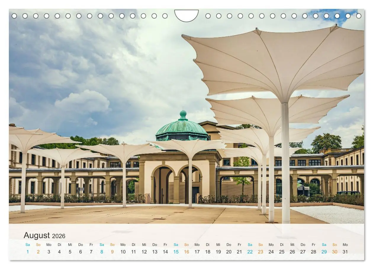 Bild: 9783457545683 | Bad Kissingen - Welterbe-Kurstadt (Wandkalender 2026 DIN A4 quer),...