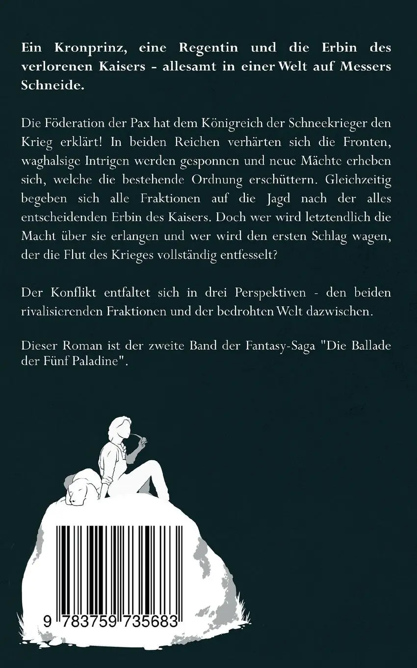 Rückseite: 9783759735683 | Die Ballade der Fünf Paladine | Strophe II: Der Herr der Gezeiten