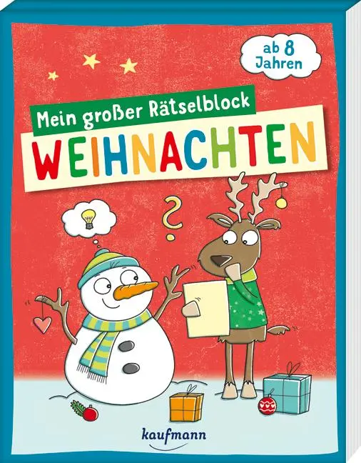 Cover: 9783780665683 | Mein großer Rätselblock Weihnachten 2 | Kristin Lückel | Taschenbuch