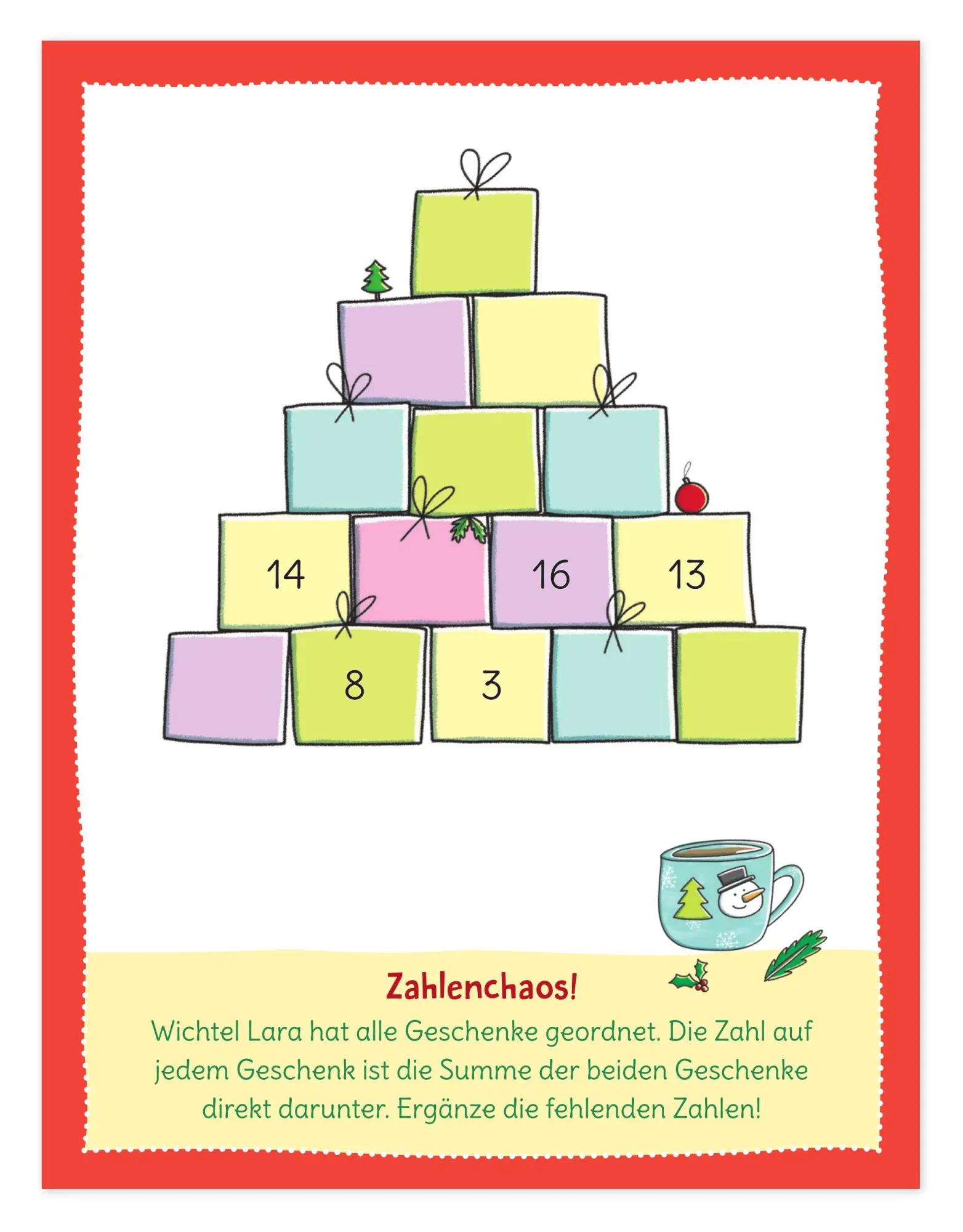Bild: 9783780665683 | Mein großer Rätselblock Weihnachten 2 | Kristin Lückel | Taschenbuch