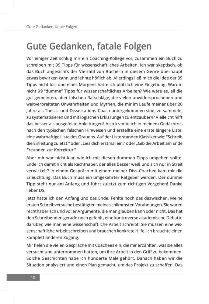 Bild: 9783936875683 | 99 dumme Tipps für wissenschaftliches Arbeiten | Silvio Gerlach | Buch
