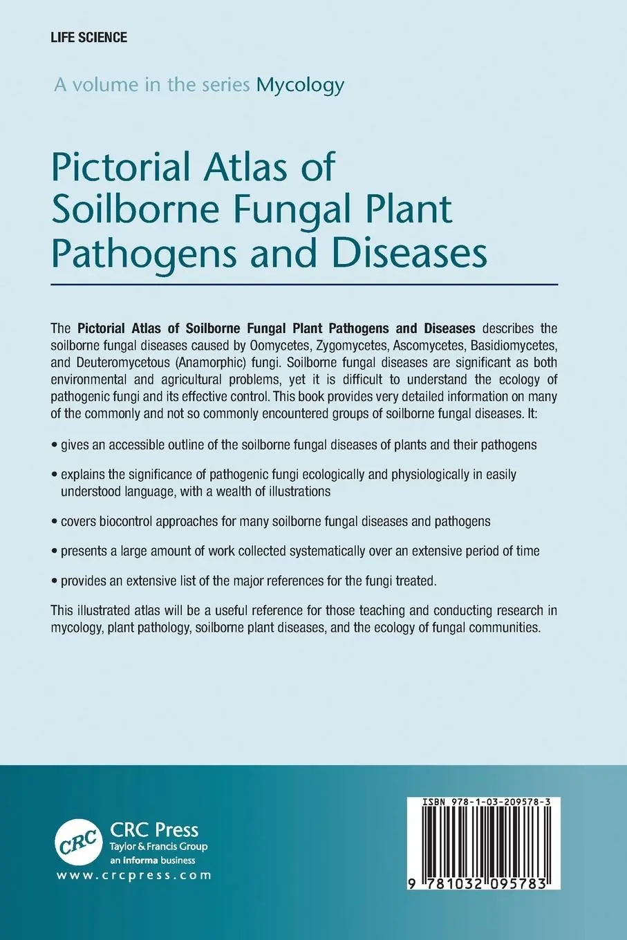 Rückseite: 9781032095783 | Pictorial Atlas of Soilborne Fungal Plant Pathogens and Diseases