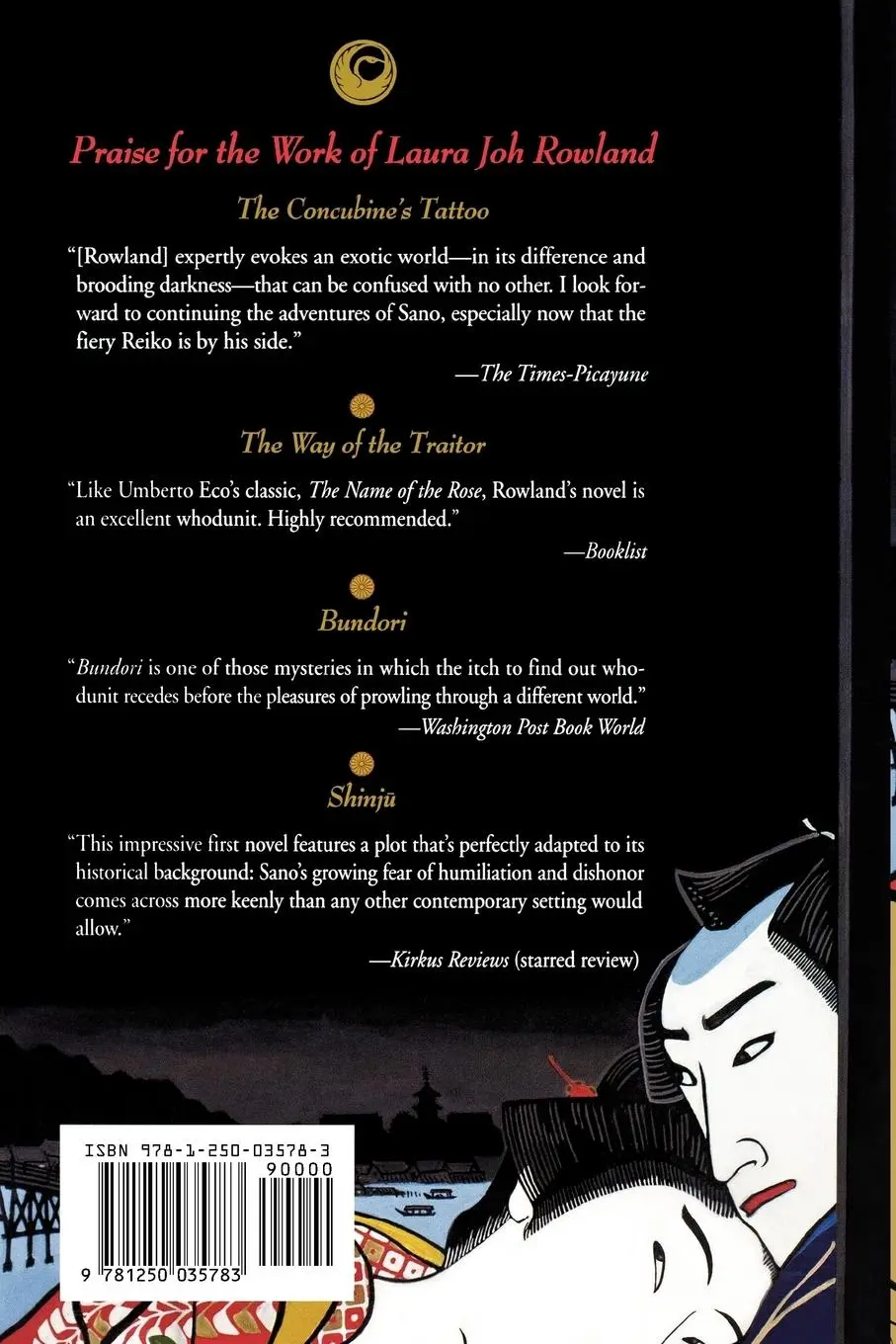 Rückseite: 9781250035783 | The Samurai's Wife | Laura Joh Rowland | Taschenbuch | Englisch | 2001