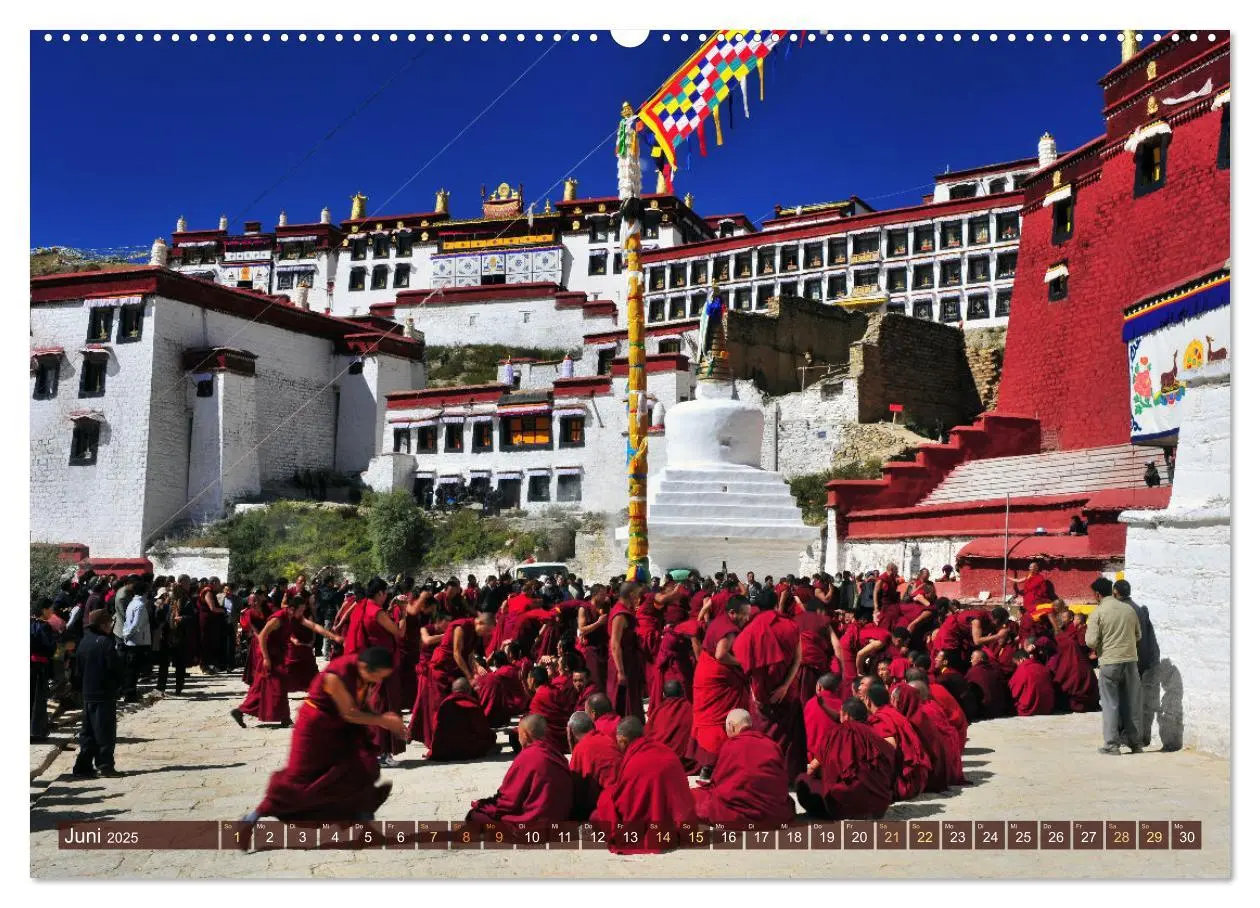 Bild: 9783383975783 | Tibet bewegt (hochwertiger Premium Wandkalender 2025 DIN A2 quer),...