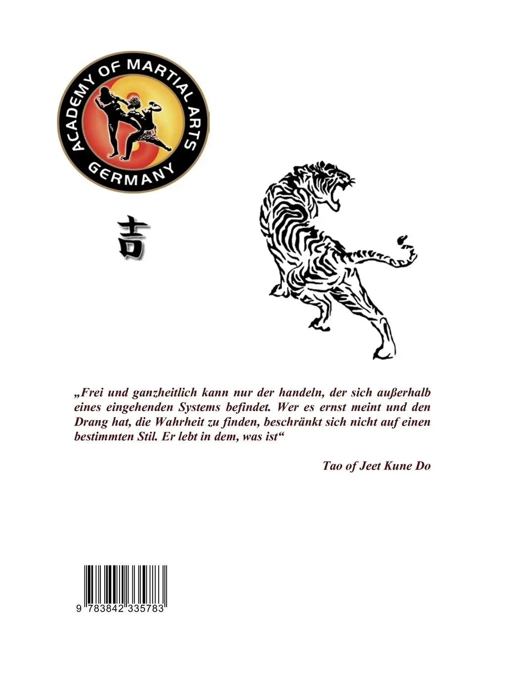 Rückseite: 9783842335783 | Bruce Lee und die ultimative Kampfkunst | Adolf Greff | Taschenbuch