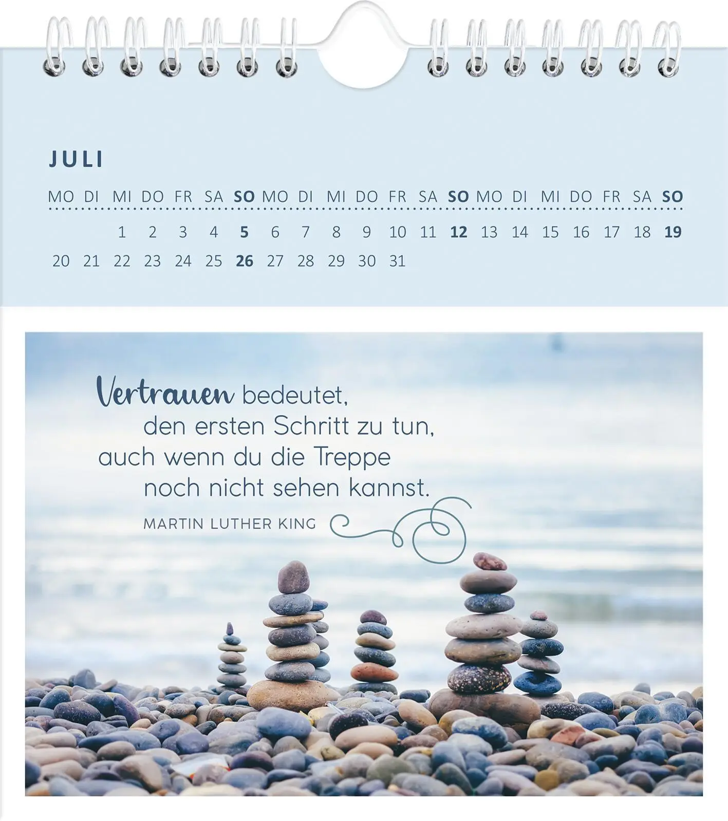 Bild: 4014489135883 | Wandkalender Gelassenheit für dich 2026 | Kalender | 26 S. | Deutsch