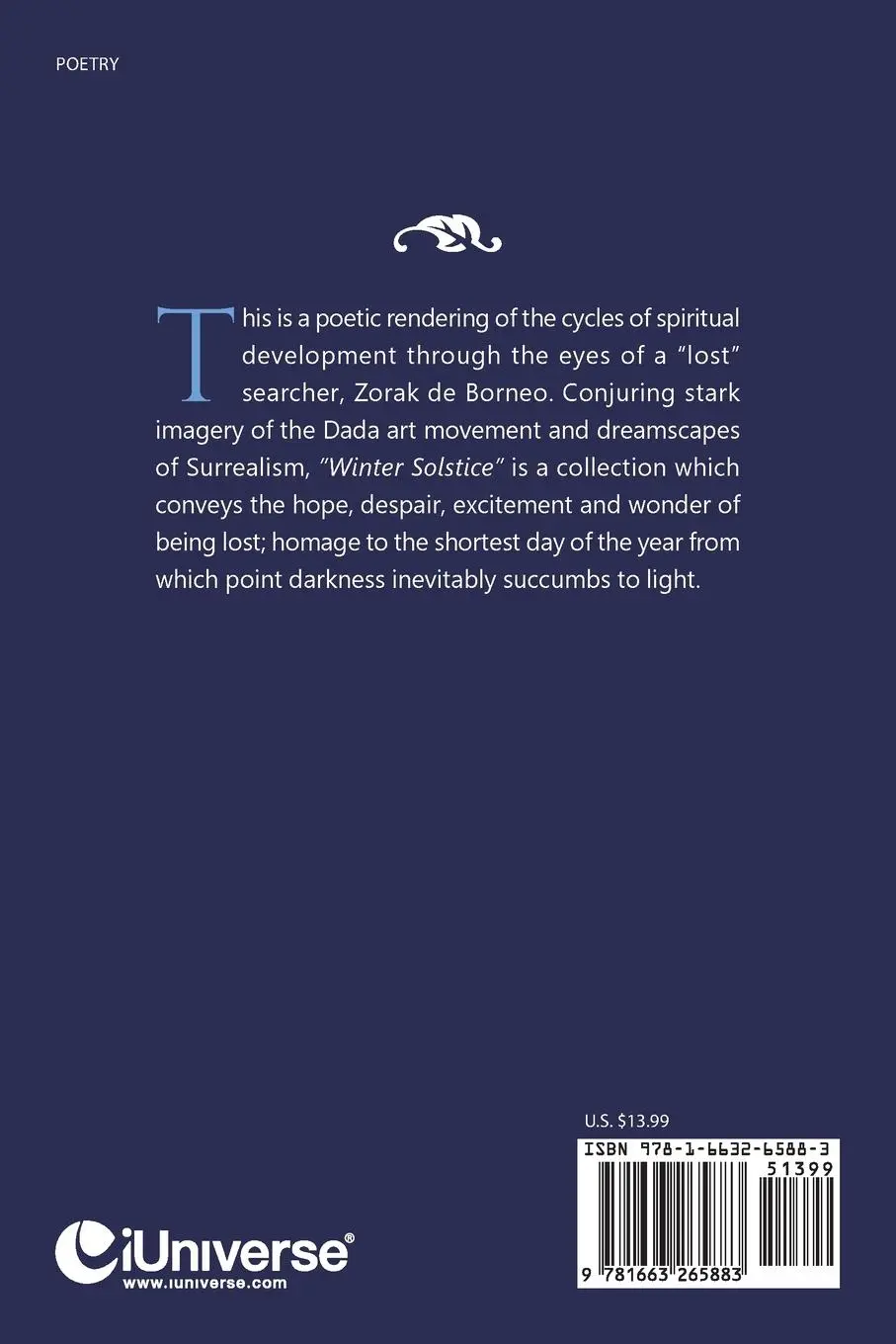 Rückseite: 9781663265883 | Winter Solstice | The Lost Writings of Zorak de Borneo | Richardson