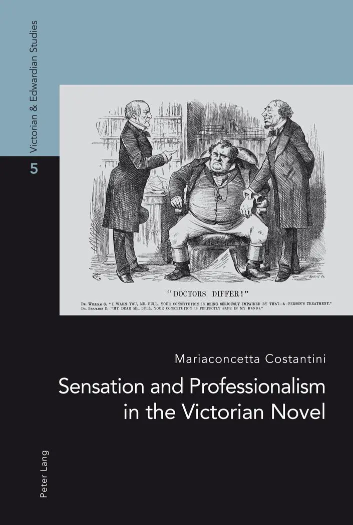 Sensation and Professionalism in the Victorian Novel - Mariaconcetta Costantini Kartoniert (TB)