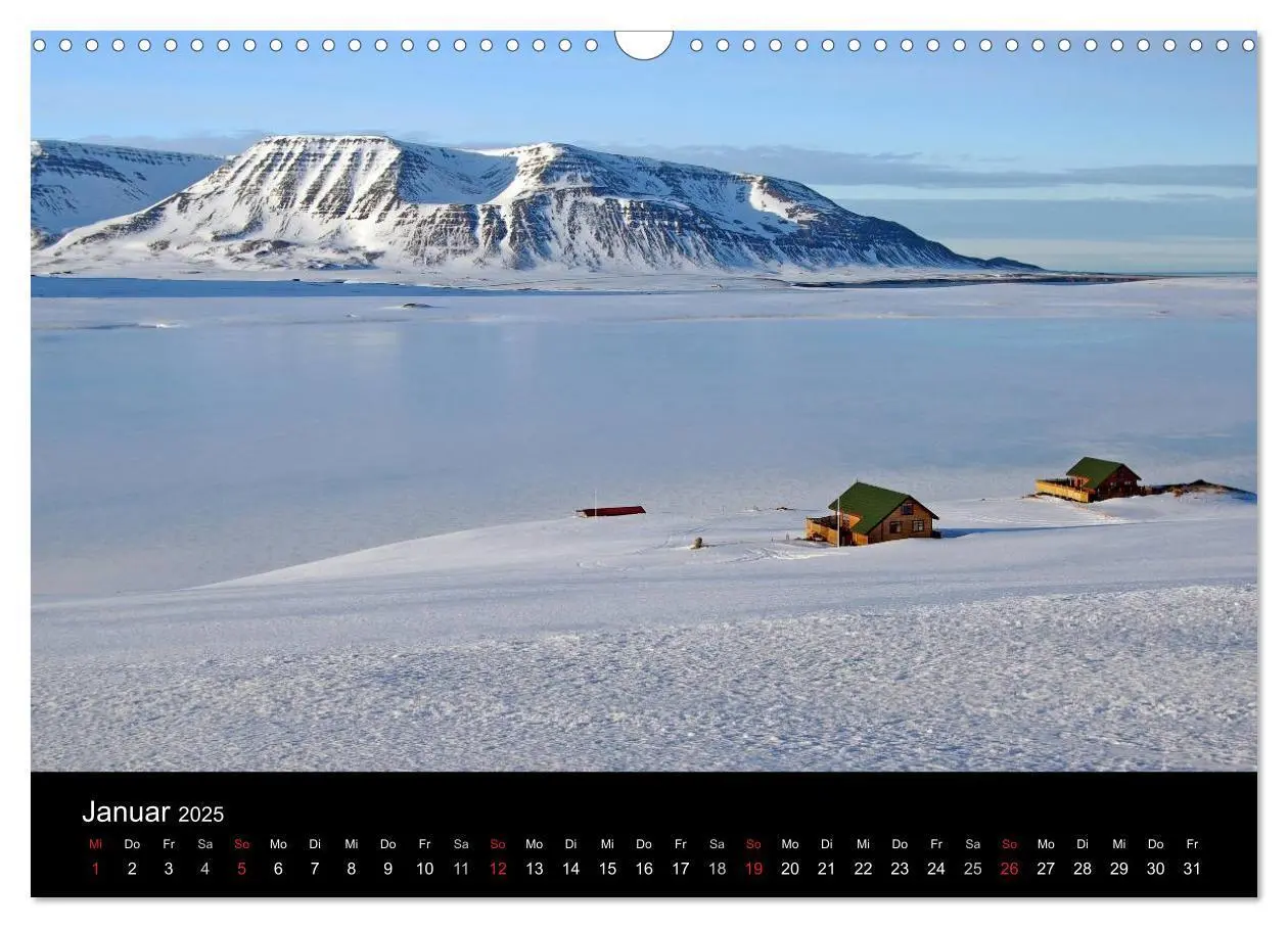 Bild: 9783435815883 | Island und die Färöer (Wandkalender 2025 DIN A3 quer), CALVENDO...