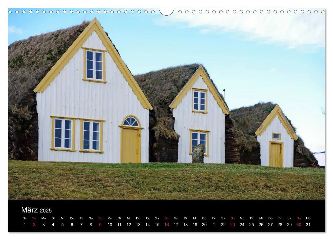 Bild: 9783435815883 | Island und die Färöer (Wandkalender 2025 DIN A3 quer), CALVENDO...