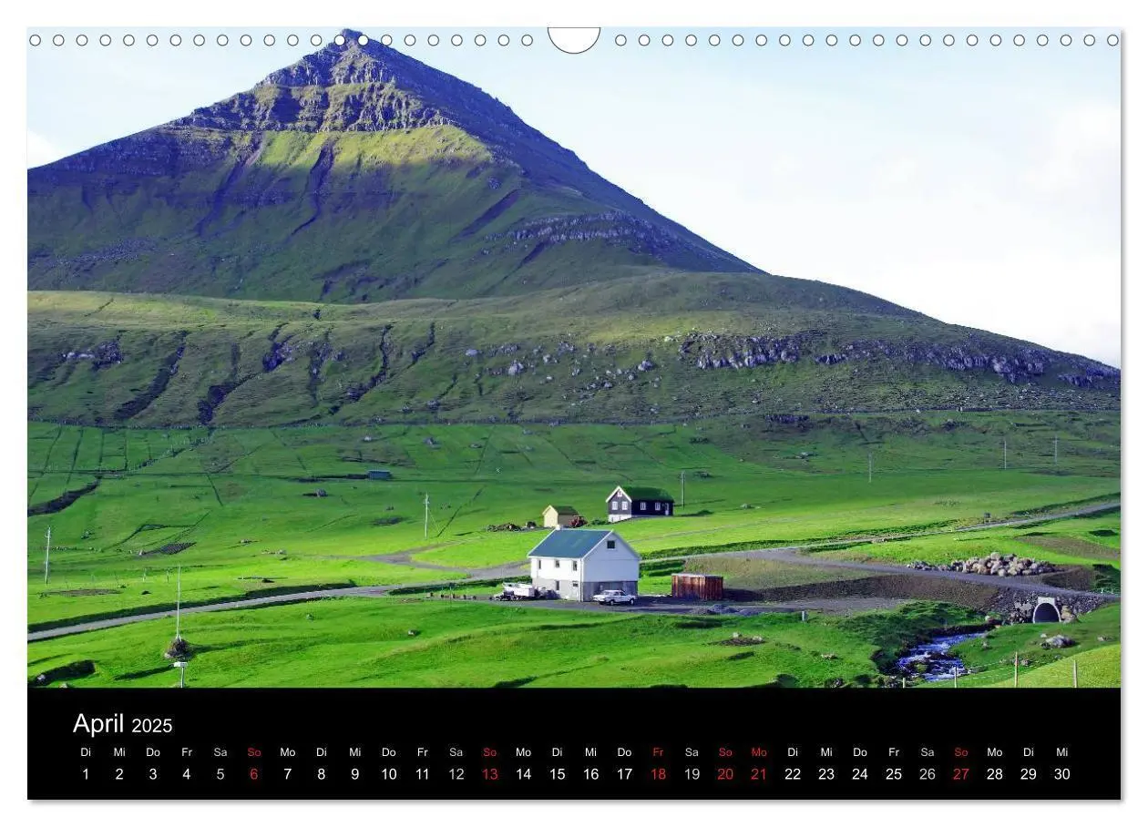 Bild: 9783435815883 | Island und die Färöer (Wandkalender 2025 DIN A3 quer), CALVENDO...
