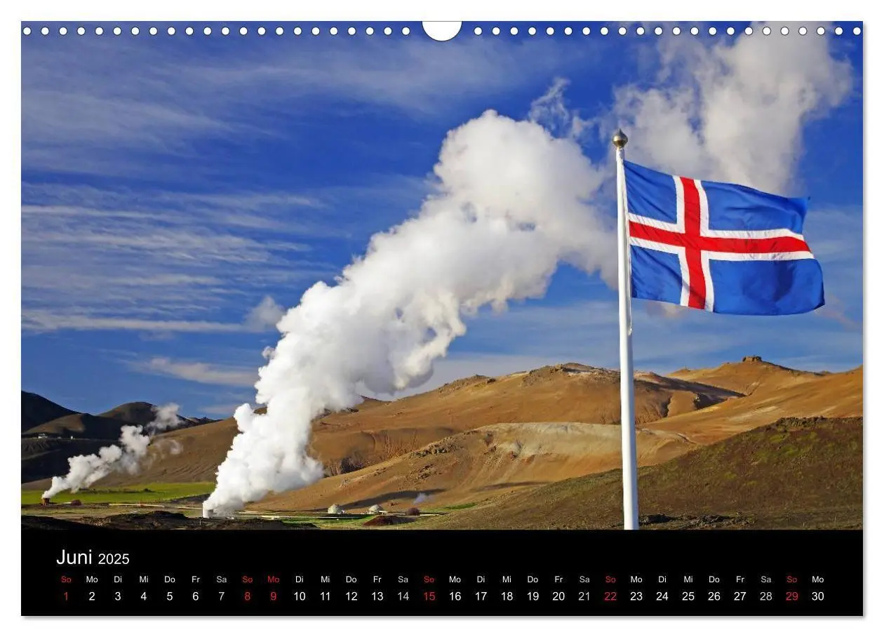 Bild: 9783435815883 | Island und die Färöer (Wandkalender 2025 DIN A3 quer), CALVENDO...