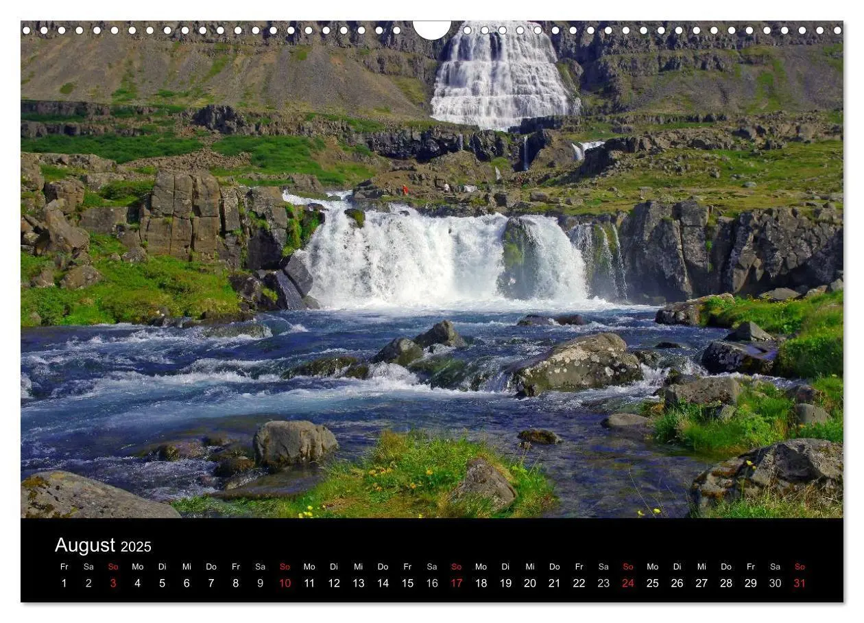 Bild: 9783435815883 | Island und die Färöer (Wandkalender 2025 DIN A3 quer), CALVENDO...