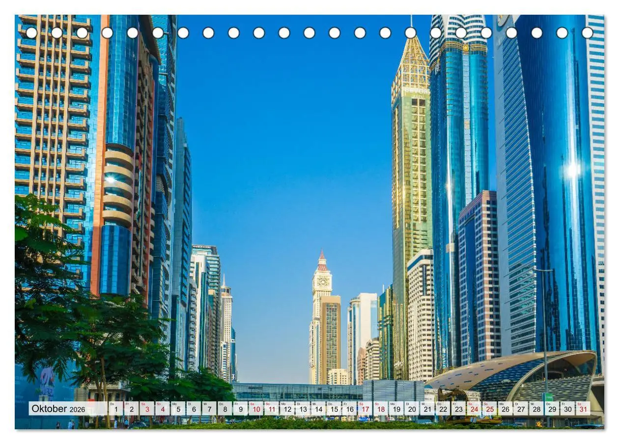 Bild: 9783457695883 | Dubai - Traumstadt der Scheichs (Tischkalender 2026 DIN A5 quer),...