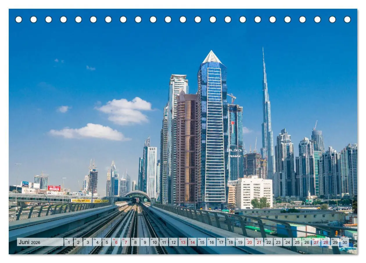 Bild: 9783457695883 | Dubai - Traumstadt der Scheichs (Tischkalender 2026 DIN A5 quer),...