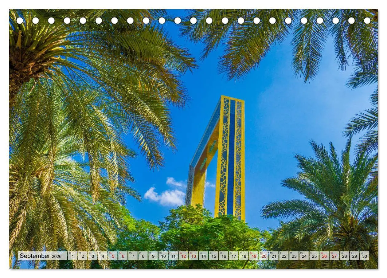 Bild: 9783457695883 | Dubai - Traumstadt der Scheichs (Tischkalender 2026 DIN A5 quer),...