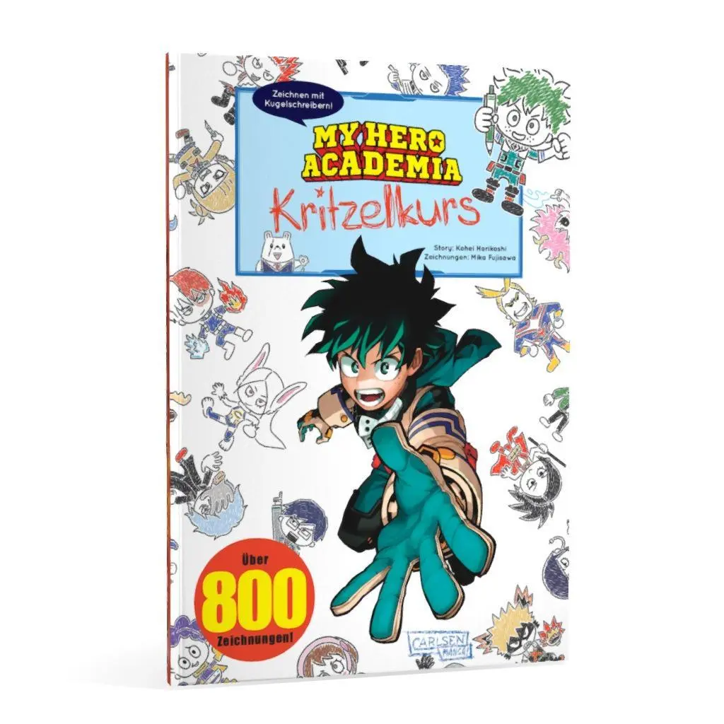 Bild: 9783551025883 | My Hero Academia Kritzelkurs | Kohei Horikoshi (u. a.) | Taschenbuch