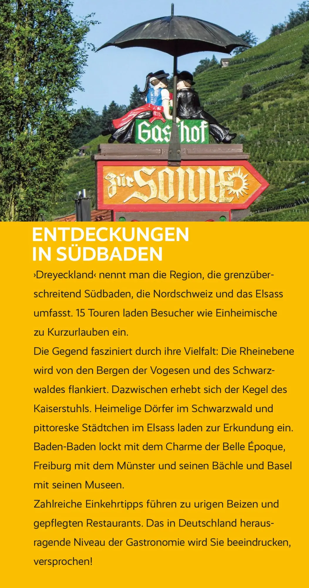 Bild: 9783897945883 | TRESCHER Reiseführer Entdeckungen in Südbaden | Wolfram Haas | Buch