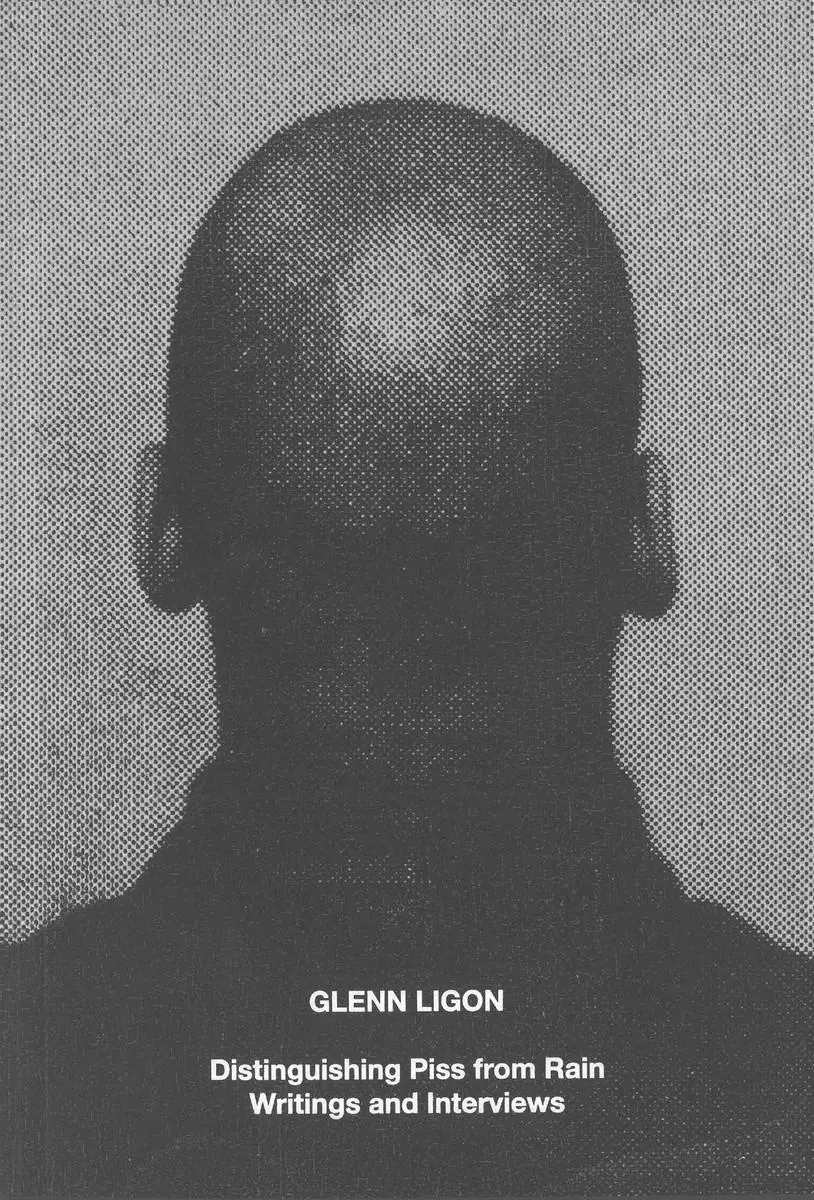 Cover: 9783906915883 | Glenn Ligon: Distinguishing Piss from Rain | Writings and Interviews