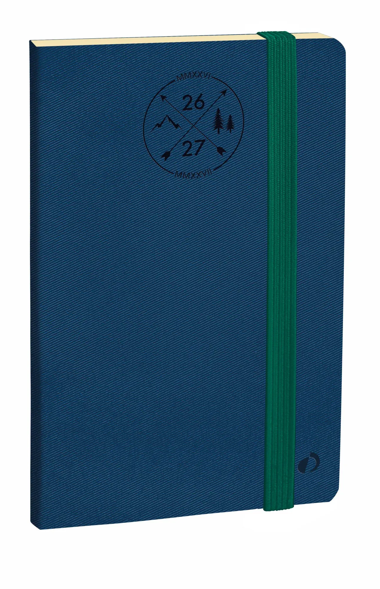 Quo Vadis Kalender Horizontal 15 10x15cm Horizontal blau 2026