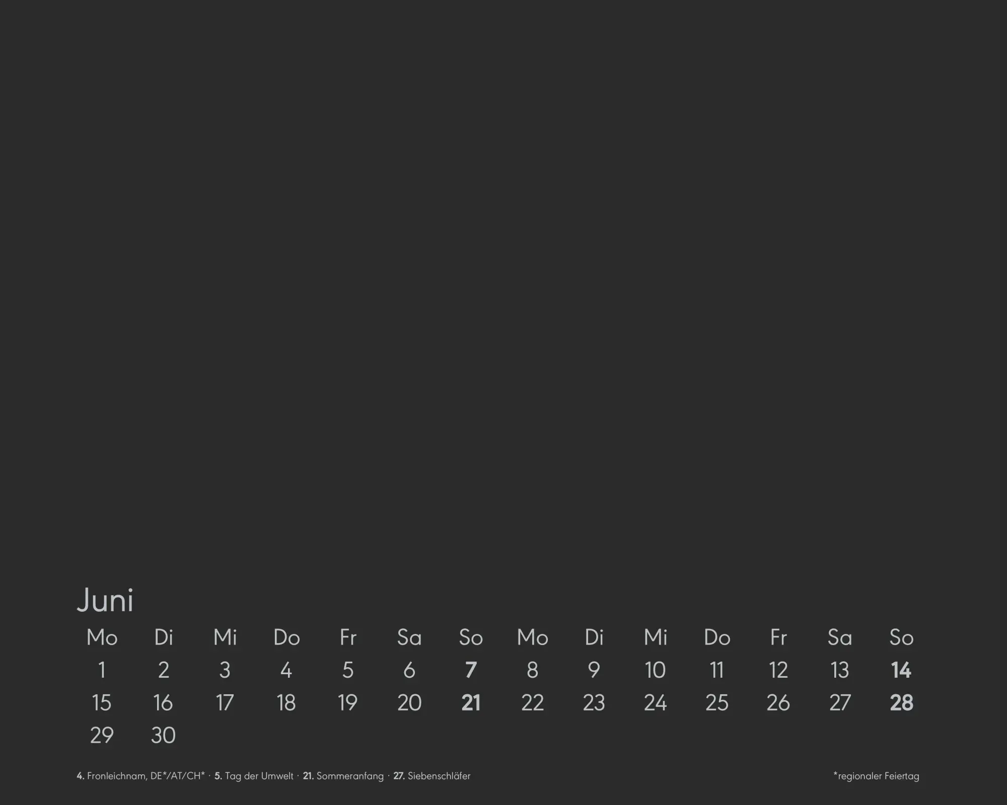 Bild: 4069095005983 | Kreativ-Kalender Tischaufsteller quer schwarz 2026 -...