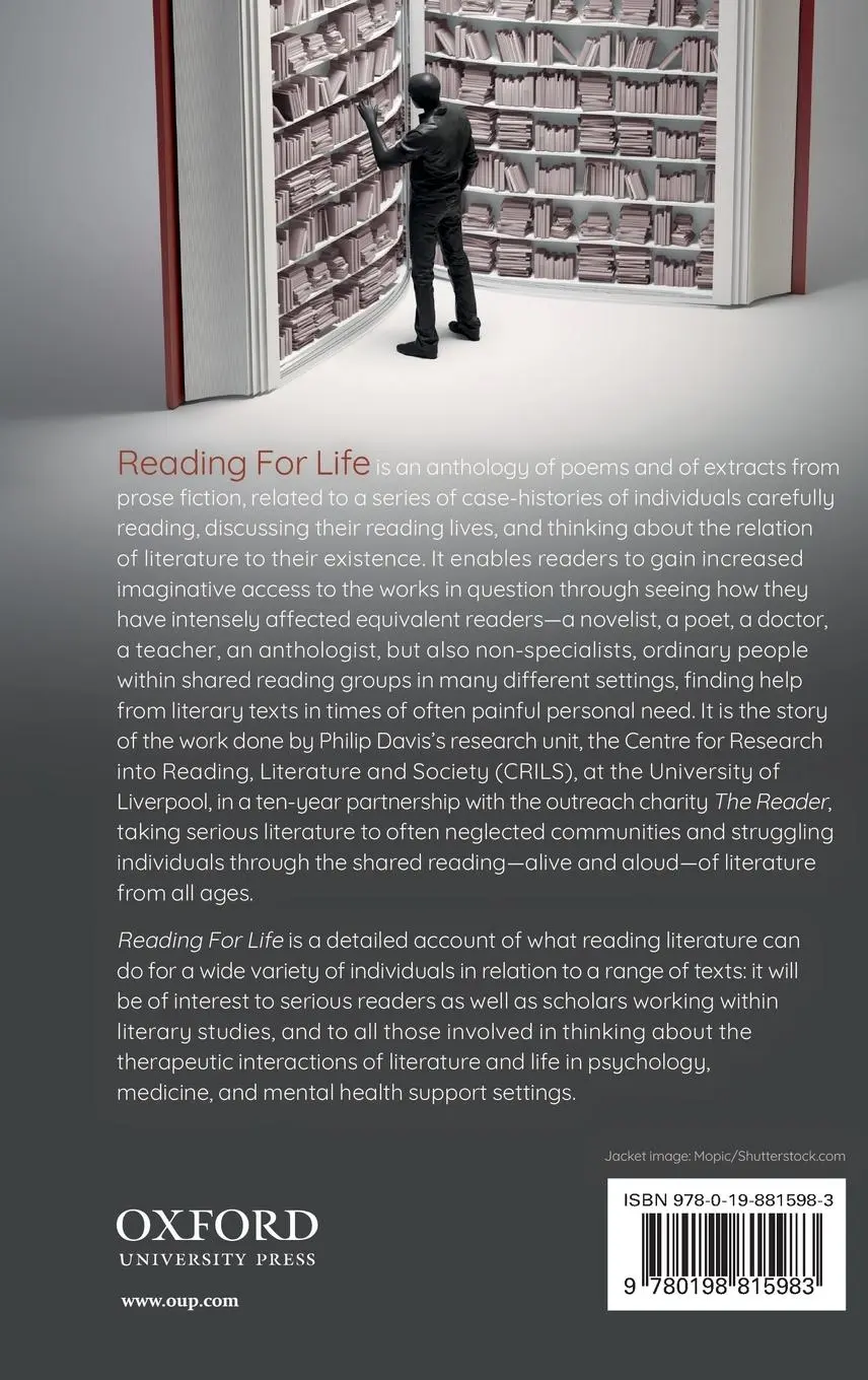 Rückseite: 9780198815983 | Reading for Life | Philip Davis | Buch | Gebunden | Englisch | 2020