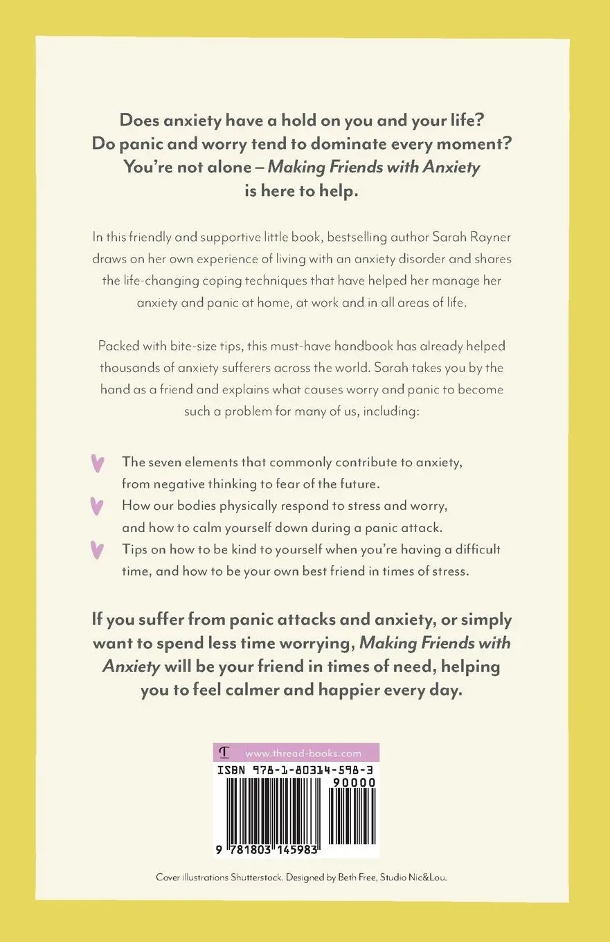 Rückseite: 9781803145983 | Making Friends with Anxiety | Sarah Rayner | Taschenbuch | Englisch