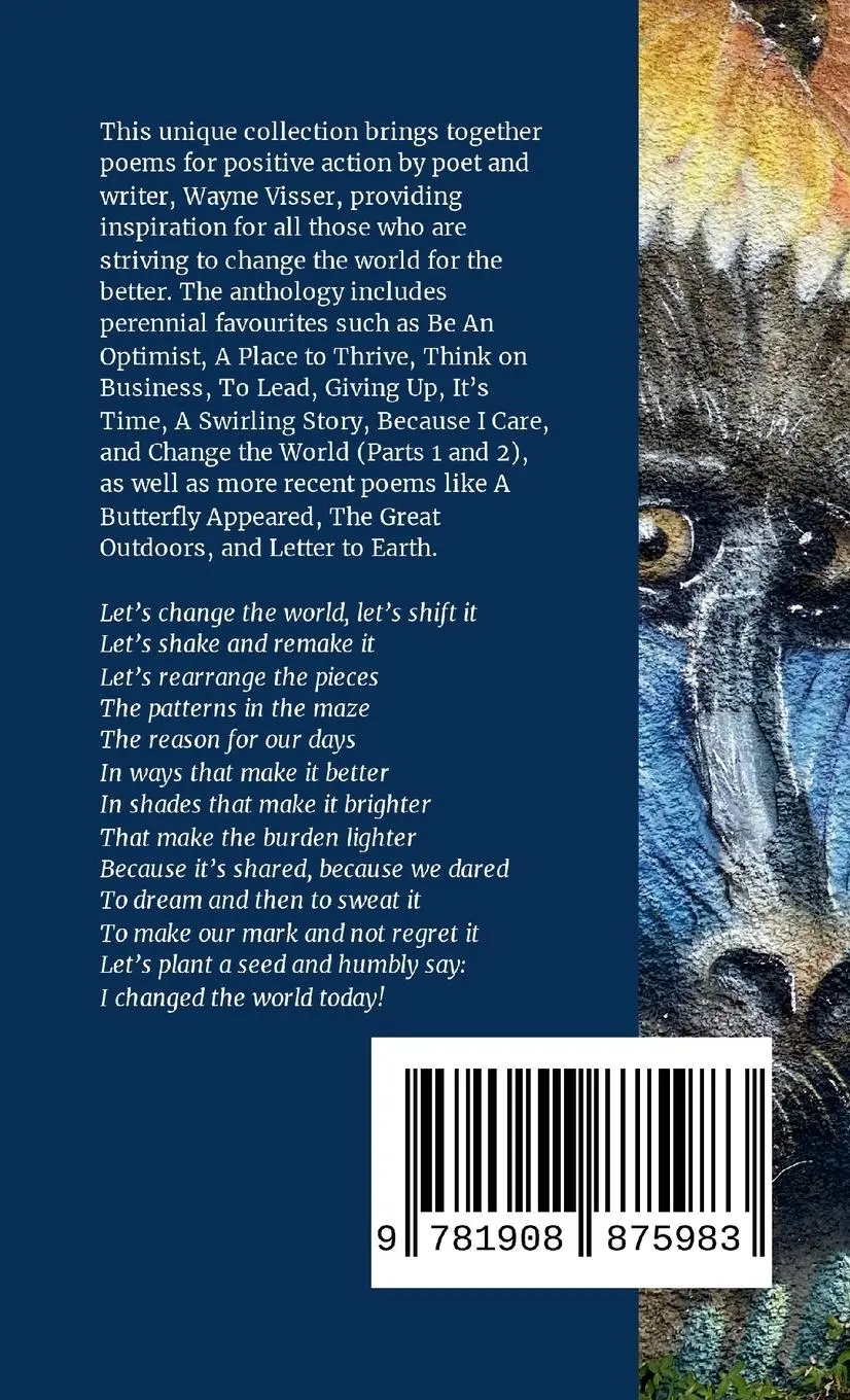 Rückseite: 9781908875983 | Change the World | Poems for Positive Action | Wayne Visser | Buch