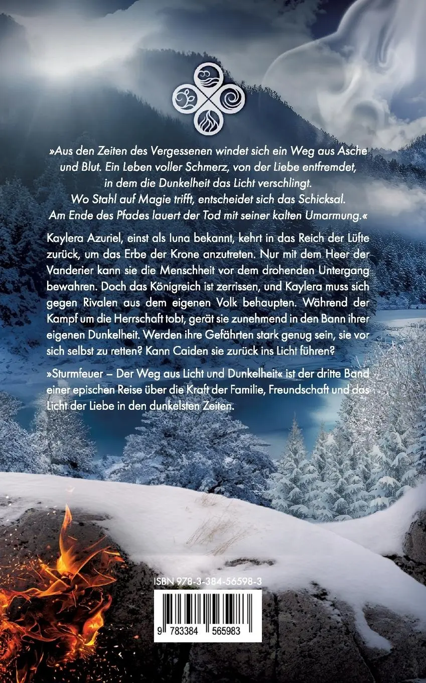 Rückseite: 9783384565983 | Sturmfeuer | Der Weg aus Licht und Dunkelheit | Miriam Berger | Buch