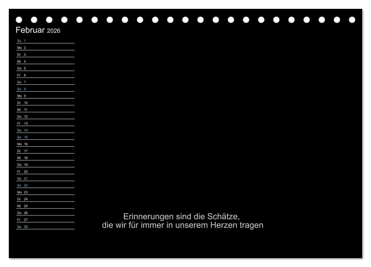 Bild: 9783457375983 | Mein Persönlicher Kalender (Tischkalender 2026 DIN A5 quer),...