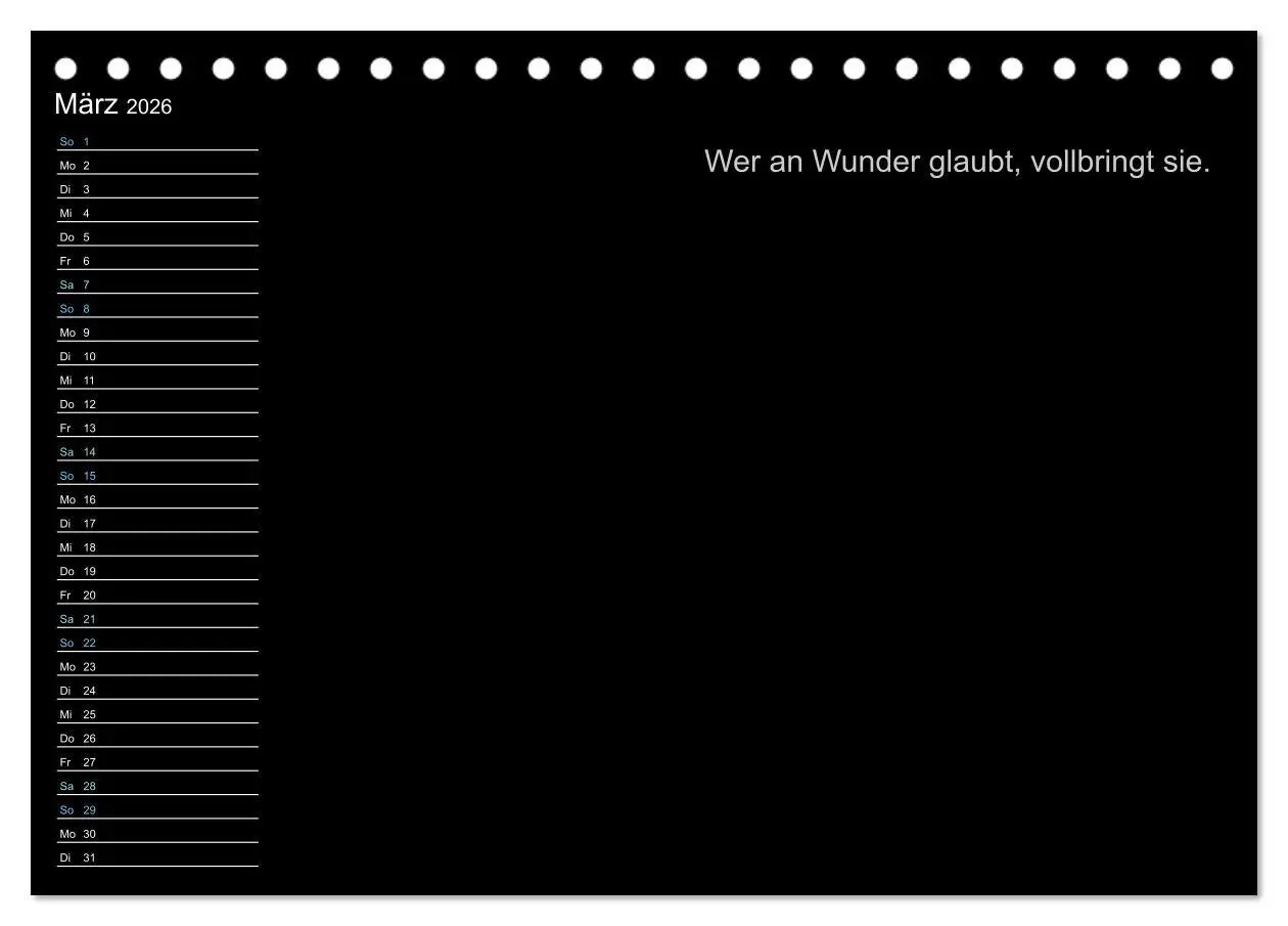 Bild: 9783457375983 | Mein Persönlicher Kalender (Tischkalender 2026 DIN A5 quer),...