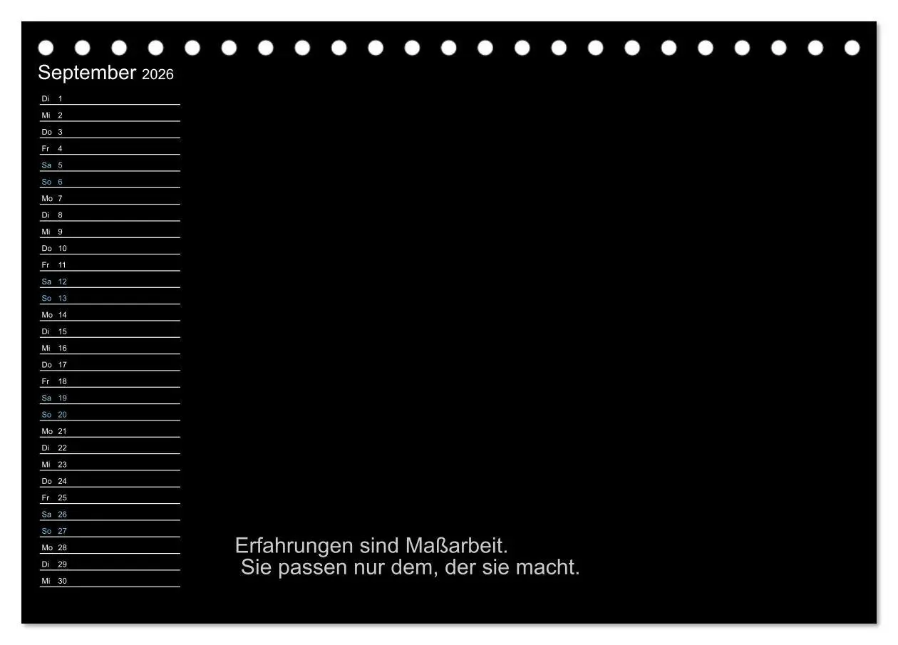 Bild: 9783457375983 | Mein Persönlicher Kalender (Tischkalender 2026 DIN A5 quer),...