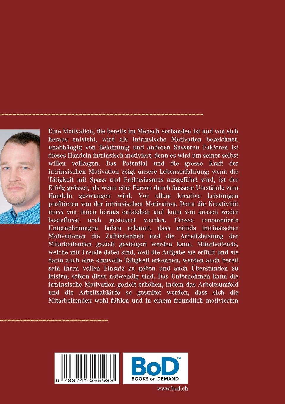 Rückseite: 9783741265983 | Intrinsische Motivation | Marcel Bruder | Taschenbuch | 32 S. | 2016