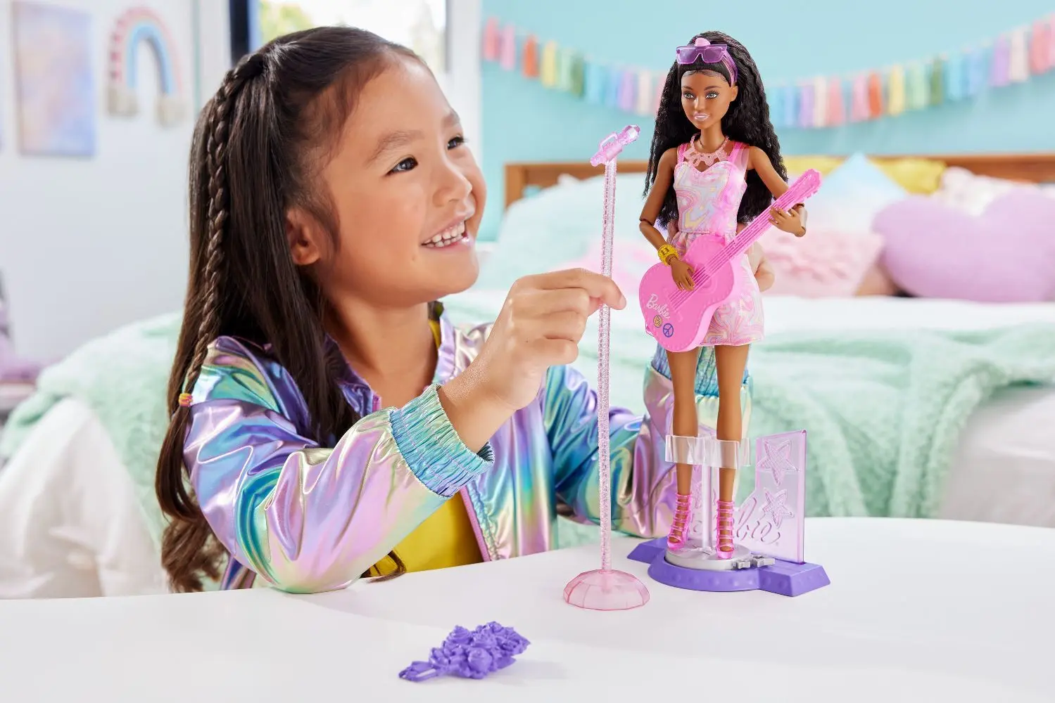 Bild: 194735176083 | Barbie Pop Star | Blister | HRG43 | 2024 | Mattel | EAN 0194735176083