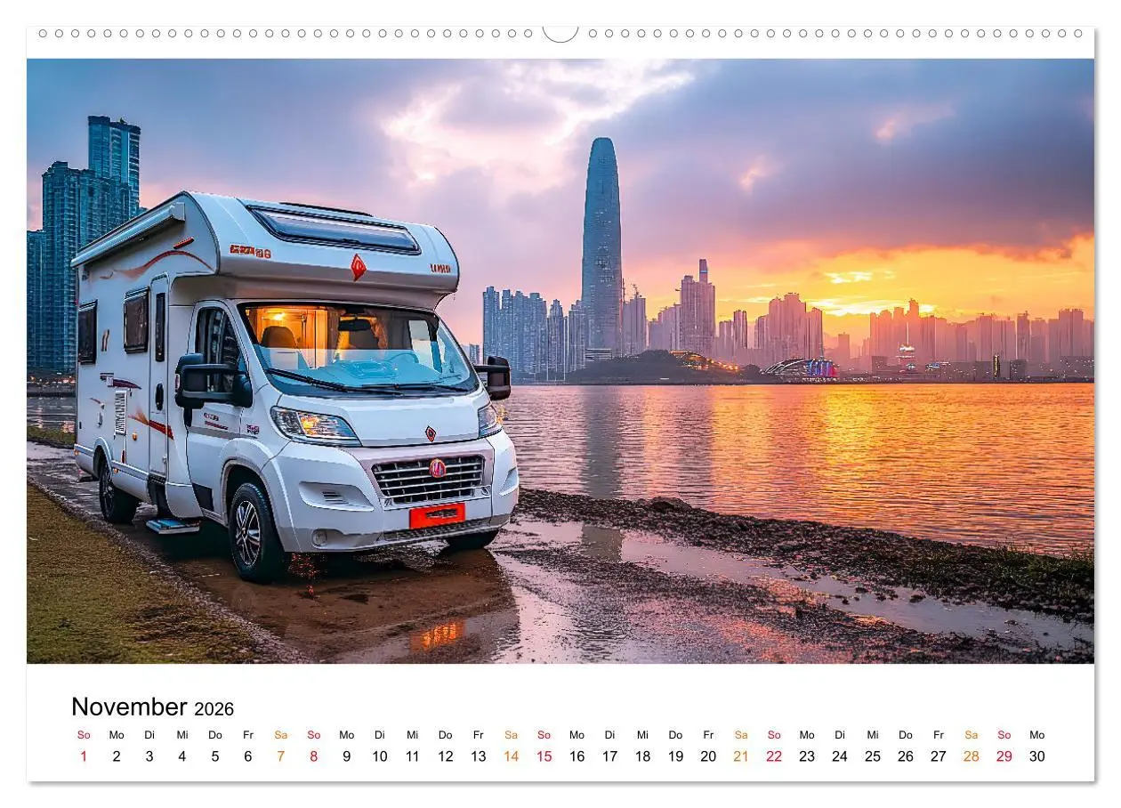 Bild: 9783457336083 | Wohnmobil grenzenlos (hochwertiger Premium Wandkalender 2026 DIN A2...