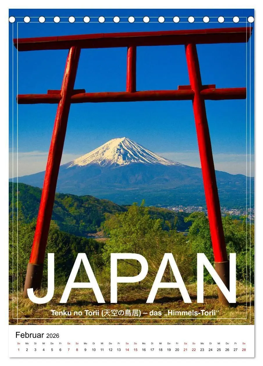 Bild: 9783516736083 | Japan PosterArt 2024 (Tischkalender 2026 DIN A5 hoch), CALVENDO...