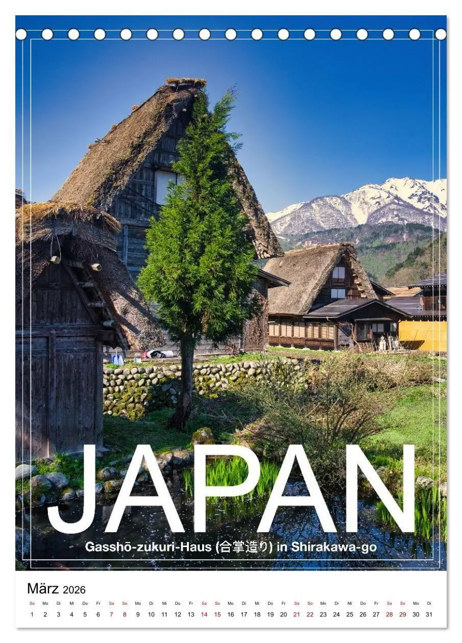 Bild: 9783516736083 | Japan PosterArt 2024 (Tischkalender 2026 DIN A5 hoch), CALVENDO...