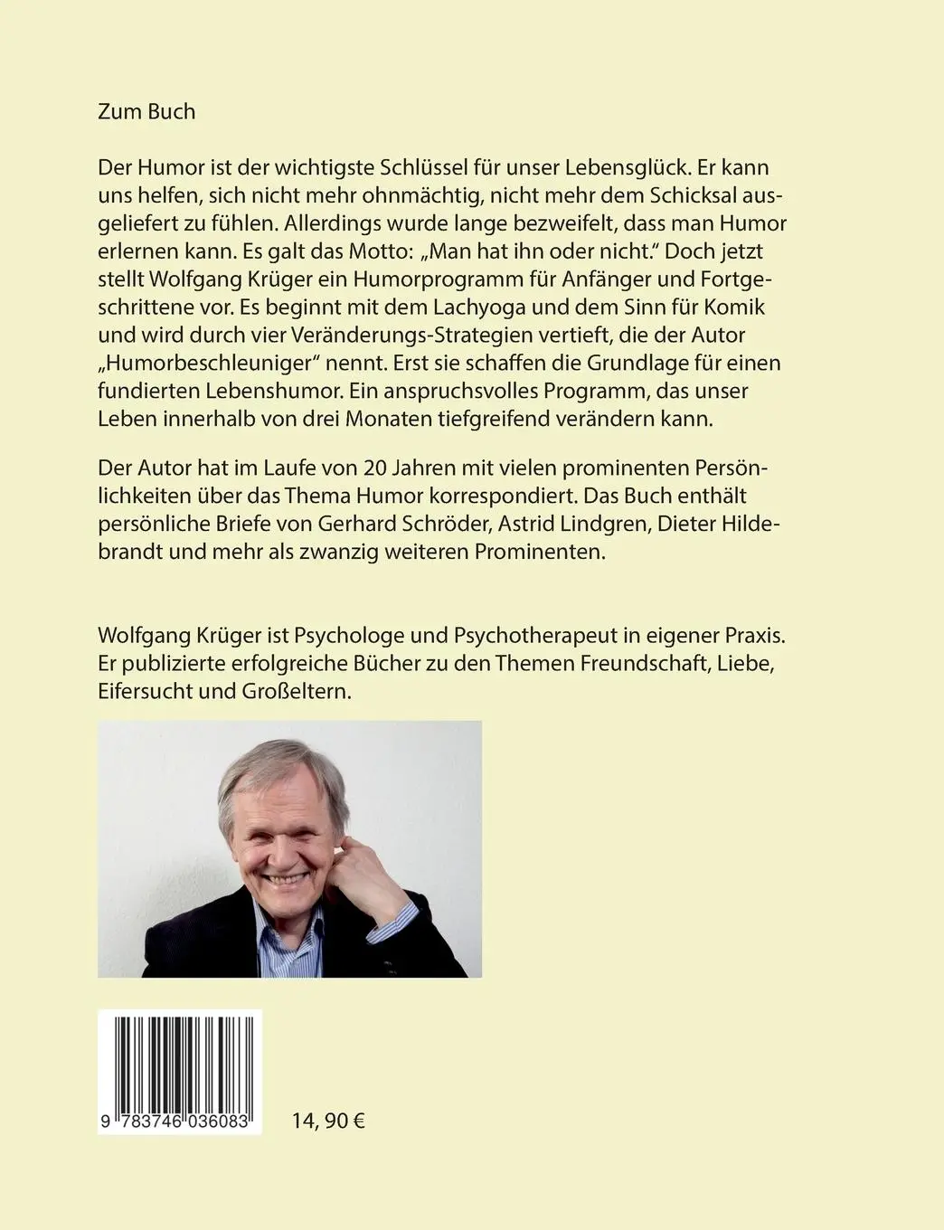 Rückseite: 9783746036083 | Humor für Anfänger und Fortgeschrittene | Wolfgang Krüger | Buch
