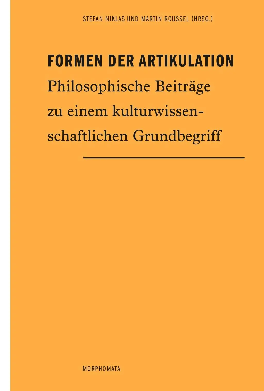 Cover: 9783770556083 | Formen der Artikulation | Martin Roussel | Taschenbuch | 144 S. | 2013