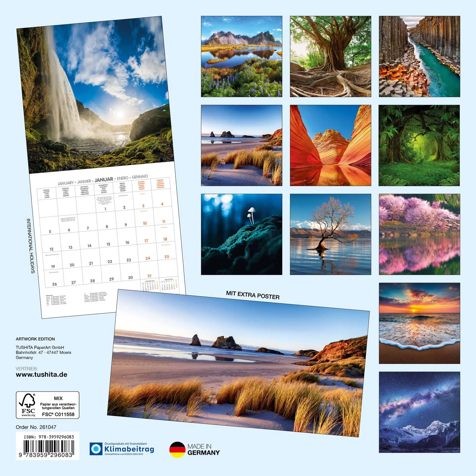 Rückseite: 9783959296083 | Emotion 2026 | Kalender 2026 | Kalender | 28 S. | Englisch | 2026