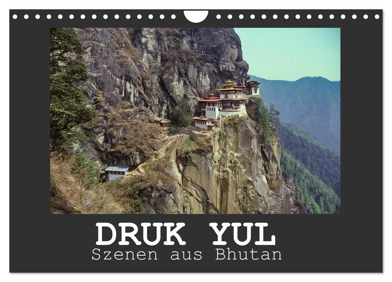 Cover: 9783457946183 | Druk Yul - Szenen aus Bhutan (Wandkalender 2026 DIN A4 quer),...