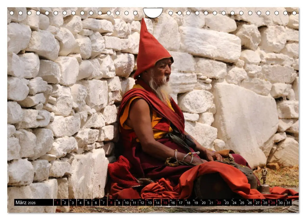Bild: 9783457946183 | Druk Yul - Szenen aus Bhutan (Wandkalender 2026 DIN A4 quer),...